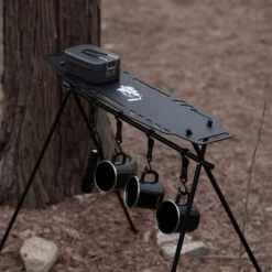 Shinetrip Camping Debout Support Plaque Superieure Plateau De Rangement En Acier Inoxydable Camping Ustensiles De Cuisine Cintre Accessoire Avec Sac De Transport 10 Shinetrip Camping Debout Support Plaque Superieure Plateau De Rangement En Acier Inoxydable Camping Ustensiles De Cuisine Cintre Accessoire Avec Sac De Transport -Rangement de jardin Soldes 52557626 4