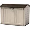Coffre Jardin Résine Multifonctions - 2000l - Beige - 12-922471 - Keter -Rangement de jardin Soldes 53303682 1