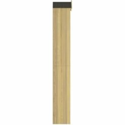 VidaXL Abri à Outils De Jardin 40x33x222 Cm Bois De Pin Imprégné - Brun -Rangement de jardin Soldes 53634039 4