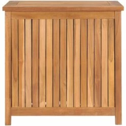 LANGRAY Boîte De Rangement De Jardin 60x50x58 Cm Bois De Teck Solide Maison & Jardin -Rangement de jardin Soldes 53829774 5
