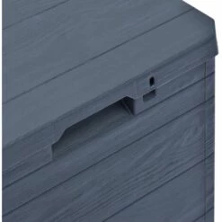 LANGRAY Boîte De Rangement De Jardin 90 L Anthracite Maison & Jardin -Rangement de jardin Soldes 53829796 4