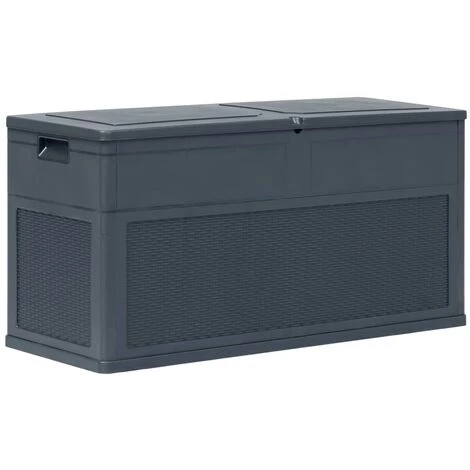 LANGRAY Boîte De Rangement De Jardin 320 L Anthracite Maison & Jardin 3 LANGRAY Boîte De Rangement De Jardin 320 L Anthracite Maison & Jardin