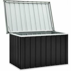 LANGRAY Boîte De Rangement De Jardin Anthracite 109x67x65 Cm Maison & Jardin -Rangement de jardin Soldes 53829802 4