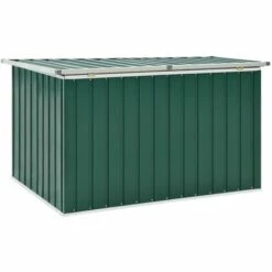 LANGRAY Boîte De Rangement De Jardin Vert 149x99x93 Cm Maison & Jardin -Rangement de jardin Soldes 53829812 3