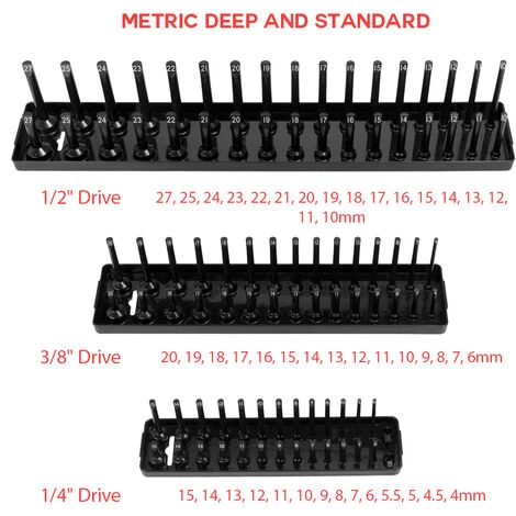 SUPERSELLER Plateau à Douilles Multifonctionnel Garage Stockage Outil Support étagères Maison Plastiques Organisateur Accessoires étagère Support Maison Réparation - 1 4 SUPERSELLER Plateau à Douilles Multifonctionnel Garage Stockage Outil Support étagères Maison Plastiques Organisateur Accessoires étagère Support Maison Réparation - 1 – Image 2