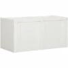 VidaXL Boîte à Coussins Blanc 86x40x42 Cm 85 L - Blanc -Rangement de jardin Soldes 54142239 1