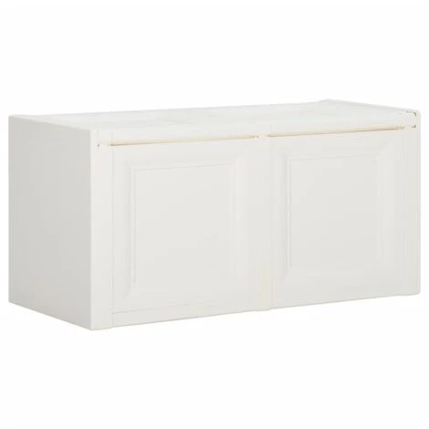 VidaXL Boîte à Coussins Blanc 86x40x42 Cm 85 L - Blanc 6 VidaXL Boîte à Coussins Blanc 86x40x42 Cm 85 L - Blanc – Image 4