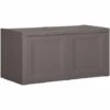 VidaXL Boîte à Coussins Gris 86x40x42 Cm 85 L - Gris -Rangement de jardin Soldes 54142240 1