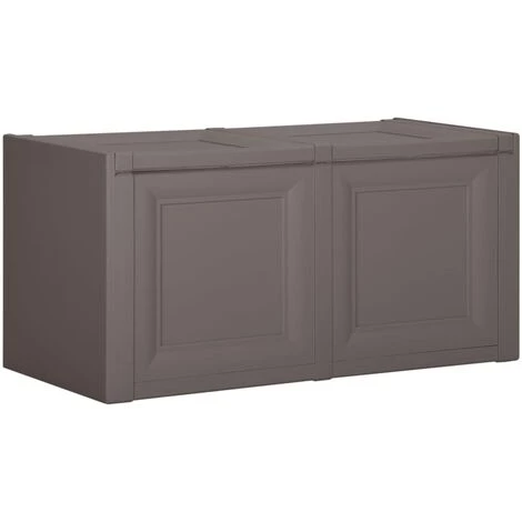 VidaXL Boîte à Coussins Gris 86x40x42 Cm 85 L - Gris 3 VidaXL Boîte à Coussins Gris 86x40x42 Cm 85 L - Gris