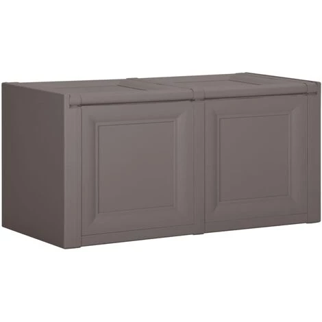 VidaXL Boîte à Coussins Gris 86x40x42 Cm 85 L - Gris 6 VidaXL Boîte à Coussins Gris 86x40x42 Cm 85 L - Gris – Image 4