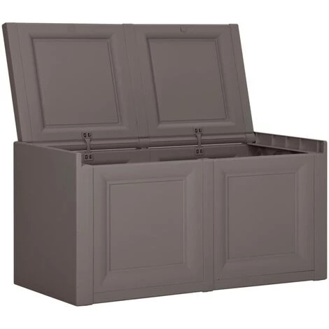 VidaXL Boîte à Coussins Gris 86x40x42 Cm 85 L - Gris 7 VidaXL Boîte à Coussins Gris 86x40x42 Cm 85 L - Gris – Image 5