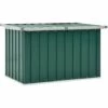 Hommoo Boite De Rangement De Jardin Vert 109x67x65 Cm -Rangement de jardin Soldes 54151208 1