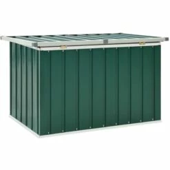 Hommoo Boite De Rangement De Jardin Vert 109x67x65 Cm -Rangement de jardin Soldes 54151208 4