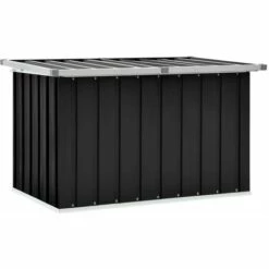 Hommoo Boite De Rangement De Jardin Anthracite 109x67x65 Cm