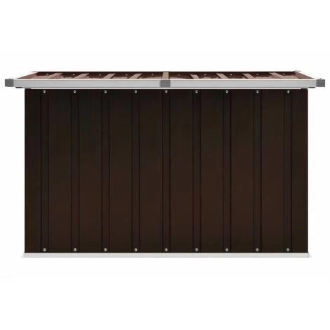 Hommoo Boite De Rangement De Jardin Marron 109x67x65 Cm 5 Hommoo Boite De Rangement De Jardin Marron 109x67x65 Cm – Image 3
