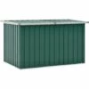 Hommoo Boite De Rangement De Jardin Vert 149x99x93 Cm -Rangement de jardin Soldes 54154579 1