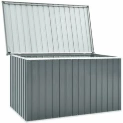 Hommoo Boite De Rangement De Jardin Gris 171x99x93 Cm -Rangement de jardin Soldes 54154580 3