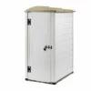 EZOOZA Tuscany Evo Abri De Jardin, Blanc/Brun, Dimensions Extérieures : 88 X 132 X 195 Cm - Beige 1 EZOOZA Tuscany Evo Abri De Jardin, Blanc/Brun, Dimensions Extérieures : 88 X 132 X 195 Cm - Beige -Rangement de jardin Soldes 54335892 1
