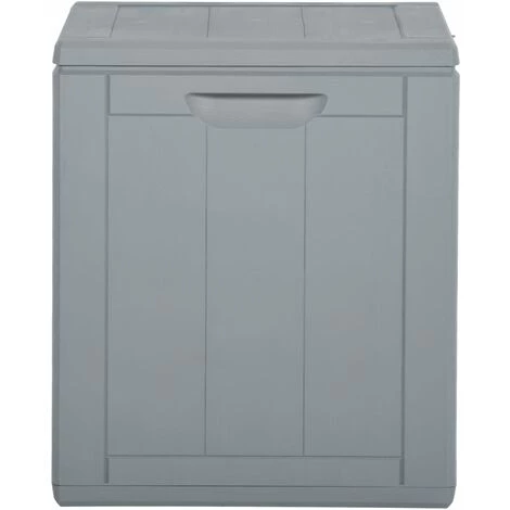 TRUE DEAL Boîte De Rangement De Jardin 90 L Gris PP 5 TRUE DEAL Boîte De Rangement De Jardin 90 L Gris PP – Image 3