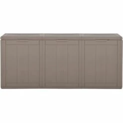 TRUE DEAL Boîte De Rangement De Jardin 270 L Marron PP 9 TRUE DEAL Boîte De Rangement De Jardin 270 L Marron PP -Rangement de jardin Soldes 54485637 3