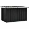 Topdeal Boîte De Rangement De Jardin Anthracite 109x67x65 Cm FF46259_FR -Rangement de jardin Soldes 54643564 1