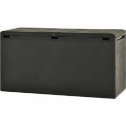 Topdeal Boîte De Rangement De Jardin Anthracite 114x47x60 Cm FF49446_FR 10 Topdeal Boîte De Rangement De Jardin Anthracite 114x47x60 Cm FF49446_FR -Rangement de jardin Soldes 54643647 4