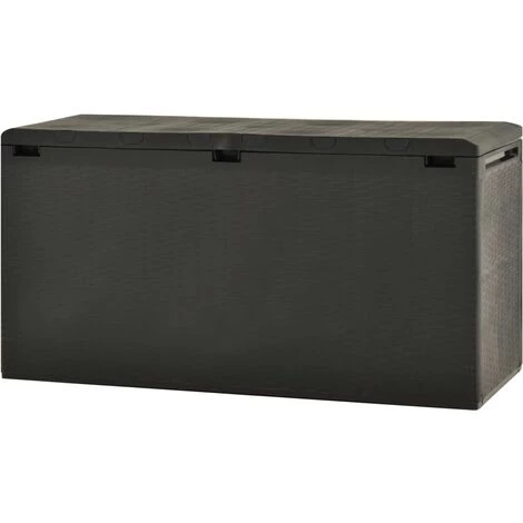 Topdeal Boîte De Rangement De Jardin Anthracite 114x47x60 Cm FF49446_FR 6 Topdeal Boîte De Rangement De Jardin Anthracite 114x47x60 Cm FF49446_FR – Image 4