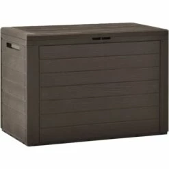 Topdeal Boîte De Rangement De Jardin Marron 78x44x55 Cm FF49442_FR