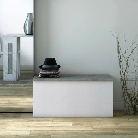 TERRANEO Banc-conteneur Coffre Pour L'entrée Le Salon La Chambre 3 TERRANEO Banc-conteneur Coffre Pour L'entrée Le Salon La Chambre