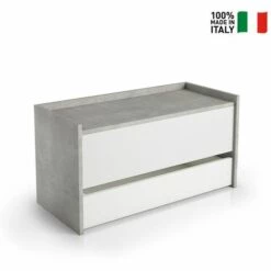 TERRANEO Coffre Conteneur Rangement Avec Tiroir Coulissant Moderne Gain De Place 8 TERRANEO Coffre Conteneur Rangement Avec Tiroir Coulissant Moderne Gain De Place -Rangement de jardin Soldes 54910852 2