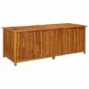 YOUTHUP Boîte De Rangement De Jardin 200x80x75 Cm Bois D'acacia Solide - Brun -Rangement de jardin Soldes 55262108 1