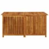 INLIFE Boîte De Rangement De Jardin 150x80x75 Cm Bois D'acacia Solide -Rangement de jardin Soldes 55641850 1