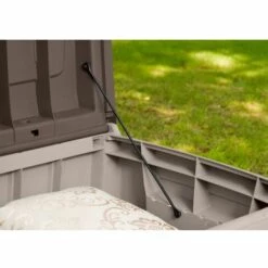 KETER Coffre Jardin Résine Novel - 340L ? Beige -Rangement de jardin Soldes 56065902 3