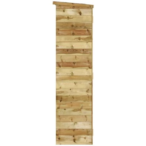 VidaXL Abri à Outils De Jardin 123x50x171 Cm Bois De Pin Imprégné - Brun 7 VidaXL Abri à Outils De Jardin 123x50x171 Cm Bois De Pin Imprégné - Brun – Image 5