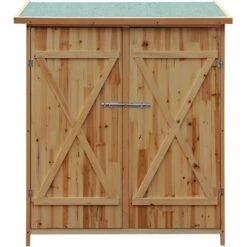 WILTEC Abri De Jardin Bois XXL Remise Cabane Pour Outils Armoire De Jardin Stockage Rangement Extérieur 9 WILTEC Abri De Jardin Bois XXL Remise Cabane Pour Outils Armoire De Jardin Stockage Rangement Extérieur -Rangement de jardin Soldes 5622506 3