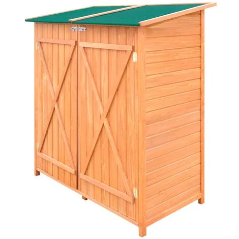 INLIFE Abri De Jardin De Stockage D'outils De Jardin Bois Grand 3 INLIFE Abri De Jardin De Stockage D'outils De Jardin Bois Grand
