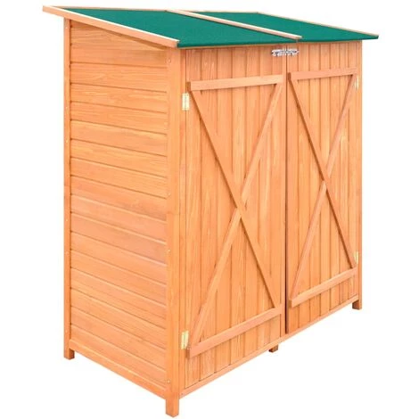 INLIFE Abri De Jardin De Stockage D'outils De Jardin Bois Grand 4 INLIFE Abri De Jardin De Stockage D'outils De Jardin Bois Grand – Image 2