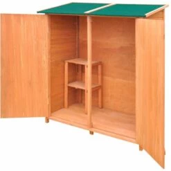 INLIFE Abri De Jardin De Stockage D'outils De Jardin Bois Grand 9 INLIFE Abri De Jardin De Stockage D'outils De Jardin Bois Grand -Rangement de jardin Soldes 56254393 3