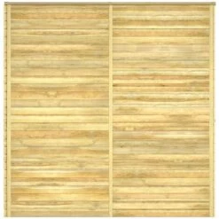 INLIFE Abri De Stockage De Jardin 100x200x220 Cm Bois De Pin Imprégné -Rangement de jardin Soldes 56254474 4