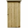 INLIFE Abri à Outils De Jardin Bois De Pin Imprégné 88 X 76 X 175 Cm 1 INLIFE Abri à Outils De Jardin Bois De Pin Imprégné 88 X 76 X 175 Cm -Rangement de jardin Soldes 56413684 1