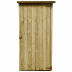 INLIFE Abri à Outils De Jardin Bois De Pin Imprégné 88 X 76 X 175 Cm