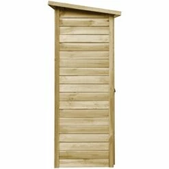 INLIFE Abri à Outils De Jardin Bois De Pin Imprégné 88 X 76 X 175 Cm -Rangement de jardin Soldes 56413684 3
