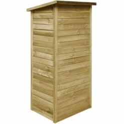 INLIFE Abri à Outils De Jardin Bois De Pin Imprégné 88 X 76 X 175 Cm -Rangement de jardin Soldes 56413684 4