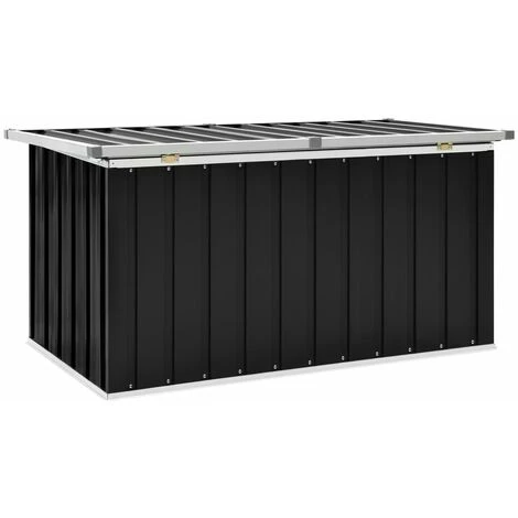 INLIFE Boîte De Rangement De Jardin Anthracite 129x67x65 Cm 7 INLIFE Boîte De Rangement De Jardin Anthracite 129x67x65 Cm – Image 5