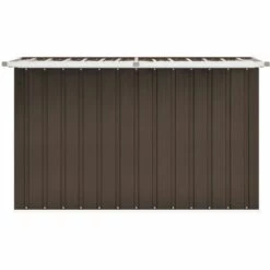 INLIFE Boîte De Rangement De Jardin Marron 149x99x93 Cm