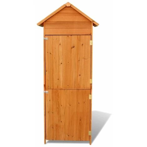 NOVA Garage Garage Garage Armoire De Rangement De Jardin Marron 79x49x190 Cm 5 NOVA Garage Garage Garage Armoire De Rangement De Jardin Marron 79x49x190 Cm – Image 3