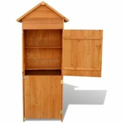 NOVA Garage Garage Garage Armoire De Rangement De Jardin Marron 79x49x190 Cm 10 NOVA Garage Garage Garage Armoire De Rangement De Jardin Marron 79x49x190 Cm -Rangement de jardin Soldes 57098300 4