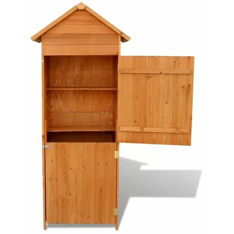 NOVA Garage Garage Garage Armoire De Rangement De Jardin Marron 79x49x190 Cm 6 NOVA Garage Garage Garage Armoire De Rangement De Jardin Marron 79x49x190 Cm – Image 4