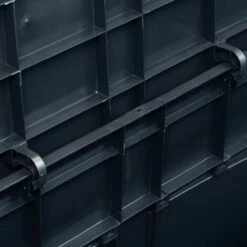 NOVA 320 L Garden Noirs En Plastique Verrouillant Différentes Couleurs Boîte De Rangement De Jardin 320 L Noir Couleur : NOIR -Rangement de jardin Soldes 57222771 3