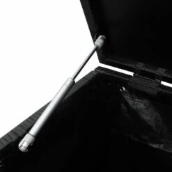 NOVA Trunk De Jardin Polyrattan Avec Une Doublure De Couleur Variée Pour Différentes Couleurs Boîte De Rangement De Jardin Noir 150x50x60 Cm Résine Tressée Couleur : NOIR -Rangement de jardin Soldes 57224901 3